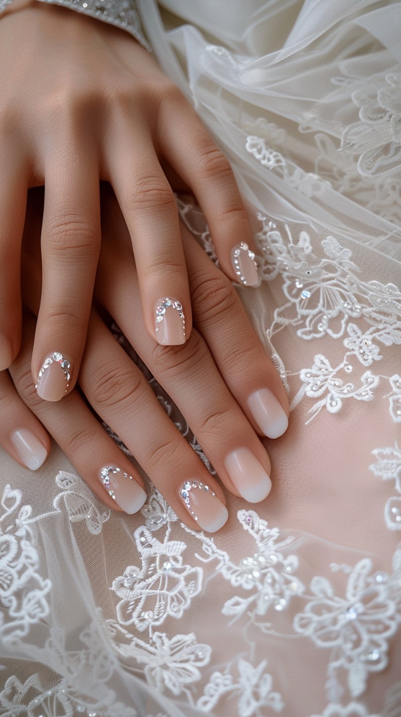 Are White Nails with Diamonds a Timeless Fashion Statement or a Passing Trend?